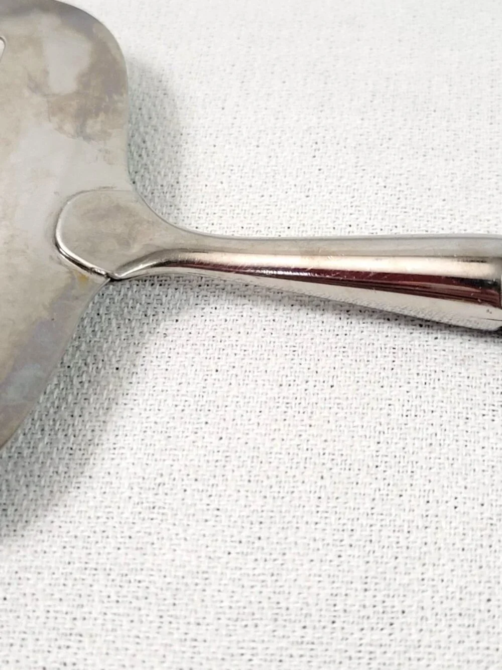 Vintage Konge Tinn Norwegian Pewter Cheese Slicer H-S Norway Viking Saint Olav